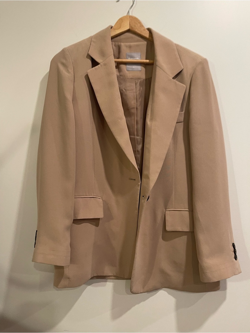 8 Seconds tan blazer in XS